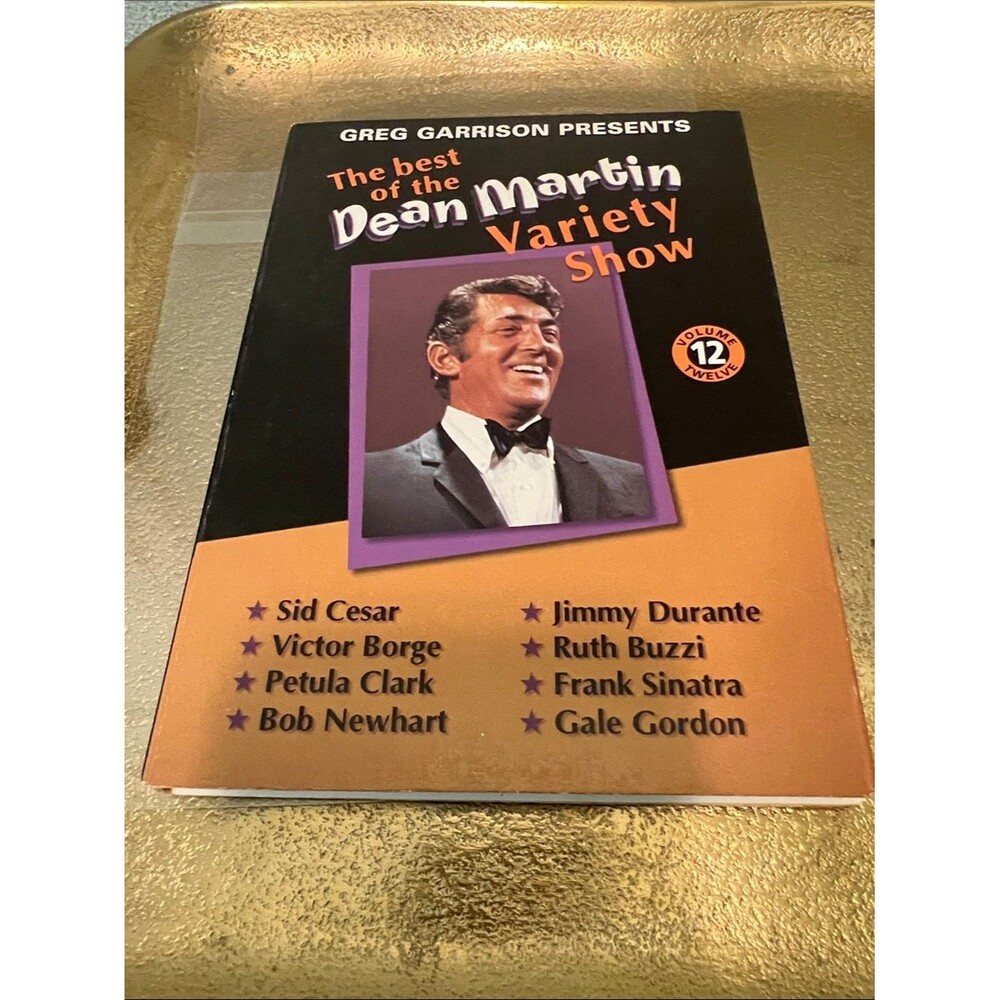 #2229**Dean Martin Variety Show - Vintage DVD Set (Black & Orange)